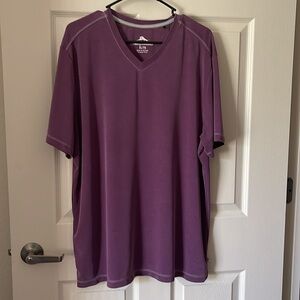 Purple V-Neck T-Shirt